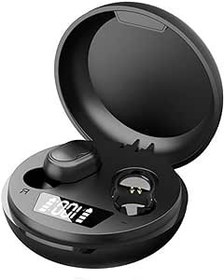 Resim İletişim ControlWireless Bluetooth uyumlu 5.0 Işık Yayan Diyot Ekran Stereoofon Siyah 