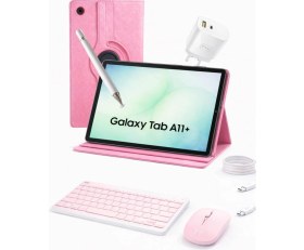 Resim Samsung Galaxy Tab A11 Plus 6gb 128GB 11 Inç Tablet Kalem Kılıf Başlık Cam Klavye Mouse ( Türkiye Garantili) 