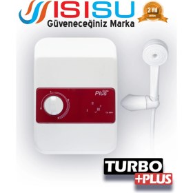 Resim Feyza Design Turbo Plus Elektrikli Banyo Şofbeni, 7300W, Güçlü ve Güvenli Kullanım 