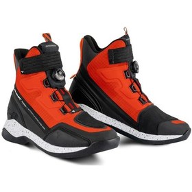 Resim Shima Takeshi Korumalı Motosiklet Botu Kırmızı 