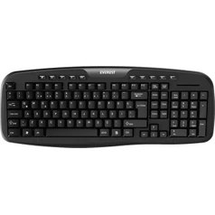 Resim Merland Benvecocuk Everest Kb-955 Siyah Usb Multimedia Kablolu Q Standart Klavye 