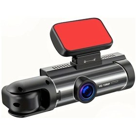 Resim Cordial M8 No Memory Card Araç Kamerası 1080p Ön 480p İç Görüş Gece Görüşü Döngü Kayıt Geniş Açı 3 16inç Ekran Araç İçi Kamera 