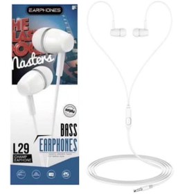 Resim EGstore L29 Platoon Bass Earphones Kulaklık Beyaz 