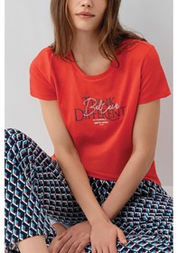 Resim Pierre Cardin Kadın Kırmızı Pijama Takım Pc9157-s-v1 Kırmızı 