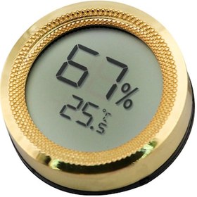Resim Çelik Hygrometer Dijital Puro Kutusu Sıcaklık ve Nem Ölçer Ra53sr 