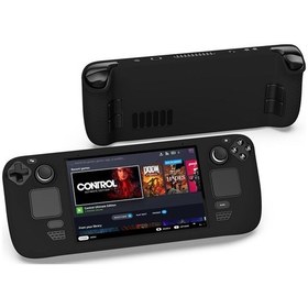 Resim Steam Deck Tam Kaplama Silikon Koruyucu Kılıf-ty-2836 