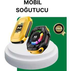 Resim 7 Kanatlı Vortex Fanlı Akıllı Telefon Soğutma Aparatı 