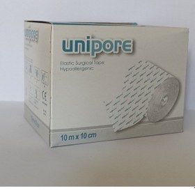 Resim Unipore Hipoalerjenik Elastik Sabitleme Bandı 10 CM x 10 M Unipore 1 Adet 