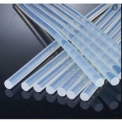 Resim Kezban Tekstil Ince Silikon Çubuk Sıcak Silikon Tabanca Mumu Seffaf Silikon Mumu 10 Adet 