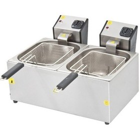 Resim Drn Endüstriyel Fritöz 5+5 Lt Elektrikli 