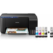 Resim Epson L3151 Wi-Fi + Tarayıcı + Fotokopi + Renkli Çok Fonksiyonlu Mürekkep Püskürtmeli Yazıcı Epson