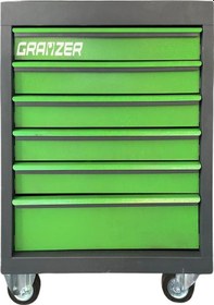 Resim Grayzer Rock271 6 Çekmeceli Dolu Takım Arabası 271 Parça Takımlar Rockforce 