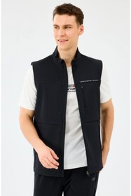 Resim Skechers M Fitted Turtle Neck Softshell Vest S2520220 Erkek Yelek 
