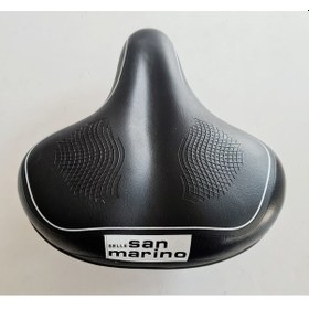 Resim Mtb Bisiklet Geniş Sele Koltuk Yaylı Model - San Marino 