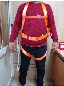 Resim Paraşütçü Tipi (Giyilebilir) Emniyet Kemeri Bel Destekli 