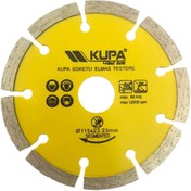 Resim Kupa 115 mm Soketli Elmas Testere Taş Beton Tuğla Kesici 