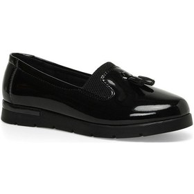 Resim Polaris 165023.rz3pr Siyah Kadın Loafer 000000000101453944 Siyah 