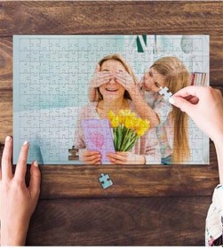 Resim Kişiye Özel 130 Parça A3 Fotoğraf Baskılı Puzzle 