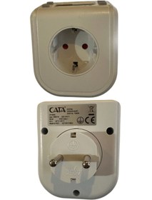 Resim Cata CT-9182 3680W 16 Amper Dijital Zaman Saati Priz 