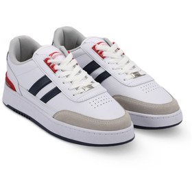 Resim Slazenger Comfort Taban Bağcıklı Günlük Sneaker Beyaz-Lacivert Kadın Spor Ayakkabı 