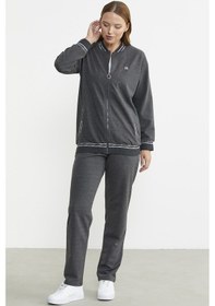 Resim Sementa Triko Kombinli Tunik Eşofman Takım - Antrasit 001 