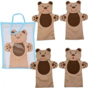 Resim And-5005 Yüz İfadeleri Kukla Set 6Lı 