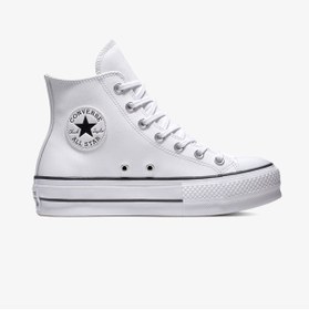 Resim Converse Chuck Taylor All Star Lift Hi Unisex Beyaz Günlük Sneaker 