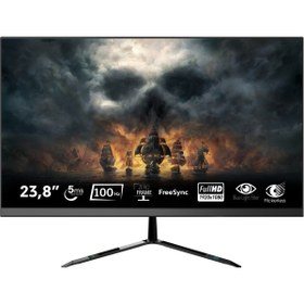 Resim THULL TH-238F-100 23,8" 100Hz 5ms Fhd IPS Freesync Hdmı (Blue Light Filter + Flicker-Free) Monitör 