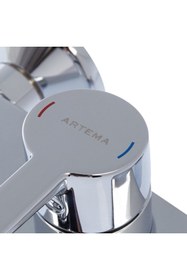 Resim VitrA Artema A42444 Solid S Banyo Bataryası, Krom 