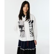 Resim Twist Kontrast Yaka Kadın Gömlek (TW6250025044) 