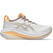 Resim Asics GEL-NIMBUS 27 Kadın Bej Koşu Ayakkabısı 1012B753-103 