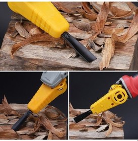 Resim Rox Wood 0096 Taşlama Makinesi Iskarpela Aparatı Power Chisel 