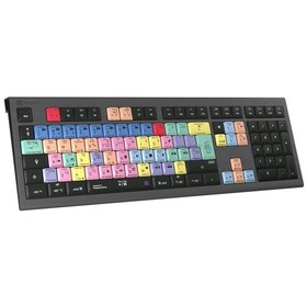 Resim Logickeyboard LKB-PPROCC-A2M Adobe Premiere Pro CC Kablolu Mac Astra 2 Arka Aydınlatmalı Klavye 