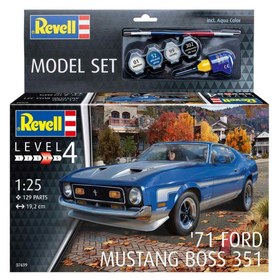 Resim Revell Model Set 1:25 71 Ford Mustang Boss 351 67699 