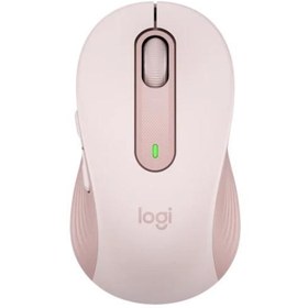 Resim Logitech Signature M650 Küçük ve Orta Boy Sağ El Için Sessiz Kablosuz Mouse - Pembe 910-006254 