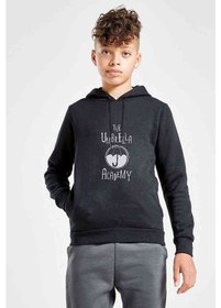 Resim The Umbrella Academy Logo&Yazı Baskılı Unisex Çocuk Sweatshirt (534663600) 