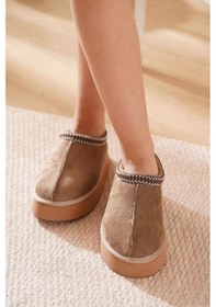 Resim Kadın Bot Peluş Kısa Bot Sandr 001 