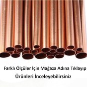 Resim 12 Mm Bakır Boru Saf Iç Çap 11 Mm 50 Cm 478742482 