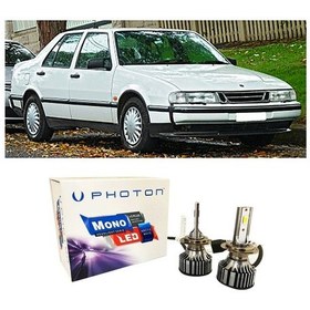 Resim Saab 9000 Led Xenon Kısa Far Ampulü H1 Mono Yeni Seri Beyaz 