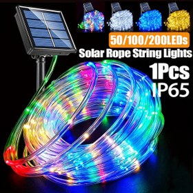 Resim 22m/12m/7m Güneş LED Halat Şerit Işık - Renk Değiştiren Peri Dize Işıkları için Açık Bahçe, Noel & Cadılar Bayramı Dekoru, IP65, Nikel Pil, Kolay Kurulum, Festif Atmosfer|Festif Dekorasyon|Renk Değiştiren Işıklar, Açık Dize Işıkları, X&M HDECO 