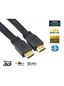Resim Navidata 1,5 Metre Flat HDMI Kablo 4K Ultra HD 