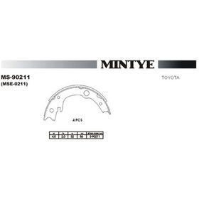 Resim El Fren Balatası Yaris 1999-2006 