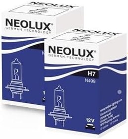 Resim NEOLUX H7 Kısa Far Ampulü H7 12v 55w (2 Adet) Alman menşei by Osram 