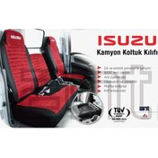 Resim Isuzu Npr 75 Koltuk Kilifi (Bordo-Siyah) 2011-2017 Model 417913944 