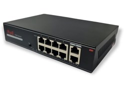 Resim Avenir AV-H1108PGL 8 Port PoE Switch + 2 Port Uplink Gigabit 