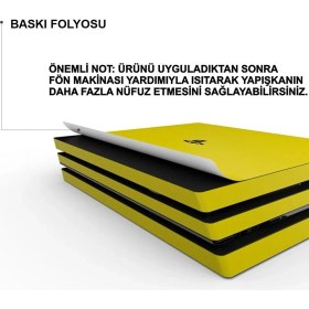 Resim Kt Grup Komutan Kedi Playstation 4 Pro Sticker Kaplama 