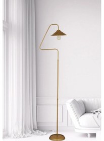 Resim Apliqa Helga Eskitme Dekoratif Tasarım Retro Modern Metal Lambader 