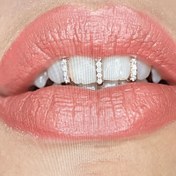 Resim 1 adet - Diş Takıları, Yapay Kristal İzlere Sahip Çinko Alaşımlı, Kalın Tarz, Bakır Alaşımlı Kaplama, Günlük Durumlar İçin, Tüm Mevsimler, Diş Takıları|Kalın Tarz Diş Takıları|Çinko Alaşımlı Diş Takıları 