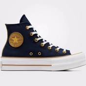 Resim Converse Mavi Kadın Deri Lifestyle Ayakkabı A08860C CHUCK TAYLOR ALL STAR LI 