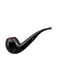 Resim Şahin Üç Yıldız 590 9mm. Filtreli Ebonit Saplı Pipo 237600 